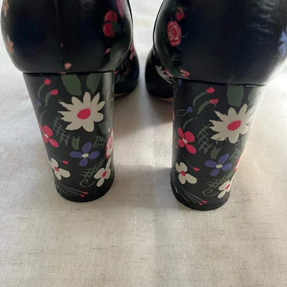 Valentino Garavani Floral Heeled Boots size 37.5 - Picture 8 of 11